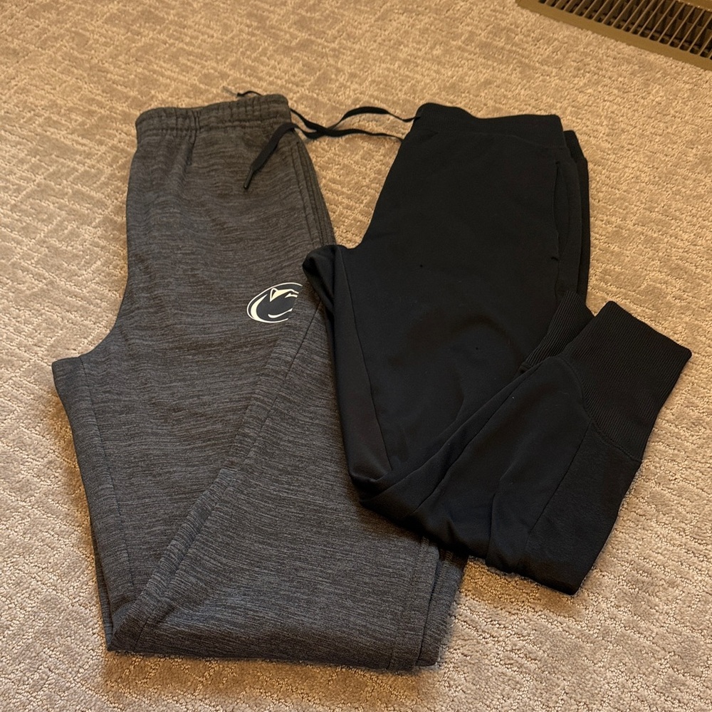 Colosseum Gray SweatPants & Under Armour Black Joggers
